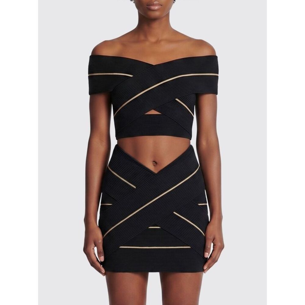 Balmain Top Woman Black